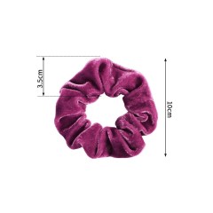 custom 2020 trend Eco friendly ins amazon 50 color elastic hair bow tie scrunchies velvet pack set for hair