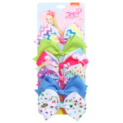 custom ins fashion 6pcs jojo boutique babys girls kids hair bow clips