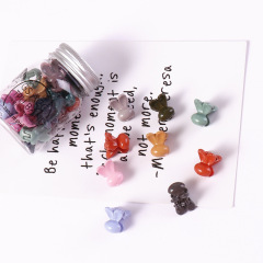 Amazon hot sale 20pcs candy colors woman baby kids mini hair claws for girls