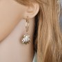 2019 Drop earrings jewelry for women gold hoop big sea shell earrings