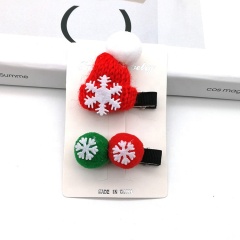 Children's christmas baby hairpin little girls princess clip middle east headwear