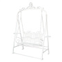 White iron double seat swing garden ornaments garden suppliers White iron double seat swing garden ornaments garden suppliers