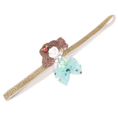 Unicorn birthday party supplies high quality more styles hair elastic band for baby
