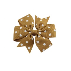 Amazon hot sale baby fabric ribbon jojo siwa bow hair clips for girls hair