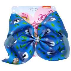 Handmade new 8-inch large bow flower hairpin hair clip baby accessories