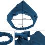 Women's Cotton Elastic spa Washing headband yoga hair bands cross mixed colors headband