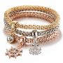 Ins Amazon Cheap Jewelry Gold plated Chain Layer Rhinestone Bangle popcorn bracelet for Women Ins Amazon Cheap Jewelry Gold plated Chain Layer Rhinestone Bangle popcorn bracelet for Women