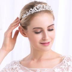 Birthday Wedding Princess Gold Silver Hair Accessories Bride Tiaras and Crowns