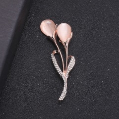 New Brooches Gold Color Buckle Scarf Clip Clothing Accessories Brooch Jewelry brooches women pins