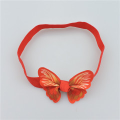 wholesale 3D simulation butterfly baby headband girls hair accessories dance
