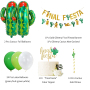 Mexican Carnival Party Banner Cactus Aluminum Balloon Cake Decoration party suppliers Mexican Carnival Party Banner Cactus Aluminum Balloon Cake Decoration party suppliers