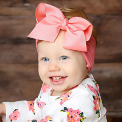 2020 Spring big bow knotted hairbands for girls kids hair accessories