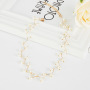 New Arrival Fashion Girls Ladies  Faux Pearl Imitate Crystal Alloy Choker for Women