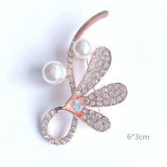 amazon korean luxury fashion girls rhinestone pearl brooches korea brooches pearl for women