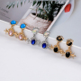 2019 african single stone diamond water drop vintage geometric earrings 2019 african single stone diamond water drop vintage geometric earrings