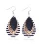 2020 European and American popular new style Fashion jewelry leather earrings 2020 European and American popular new style Fashion jewelry leather earrings