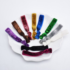 solid colors Sequin Scrunchy Elastic Ponytail Holder Girls Hair Bow hair bands solid colors Sequin Scrunchy Elastic Ponytail Holder Girls Hair Bow hair bands