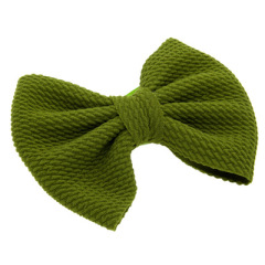 2020 Latest design fabric velvet big bow knot baby girl's hair band for kids hair accessories