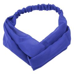 Women's Cotton Elastic spa Washing headband yoga hair bands cross mixed colors headband