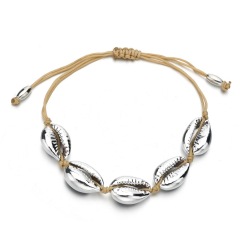 Wholesale Women Plating Natural Shell Adjustable Simple Fashion Bracelets
