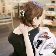 2019 fashion bulk china yiwu plastic woman pearl hair clip claws for girls 2019 fashion bulk china yiwu plastic woman pearl hair clip claws for girls