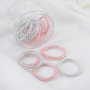 20pcs Glitter Bling hair cord Accessories Plastic Elastics women Hair Coil Rings hair ties 20pcs Glitter Bling hair cord Accessories Plastic Elastics women Hair Coil Rings hair ties
