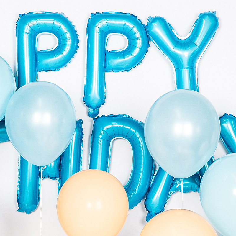 Wholesale custom color latex foil birthday balloon party decoration Wholesale custom color latex foil birthday balloon party decoration