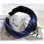 Vintage handmade ladies hair accessories velvet fabric knot headband