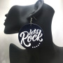 2020 new arrive custom big bohemia round african afro wooden earring for women 2020 new arrive custom big bohemia round african afro wooden earring for women