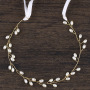 Handmade women bride silver pearl hair accessories wedding bridal headband Handmade women bride silver pearl hair accessories wedding bridal headband