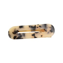 12pcs Headwear Styling Tools Hollow Geometric Acrylic Resin Ladies Hair Clip Set