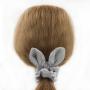 Top sale amazon wholesale custom korean rabbit ears hair holder stripe elastic hair ties Top sale amazon wholesale custom korean rabbit ears hair holder stripe elastic hair ties
