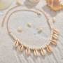 New fashion women jewelry bohemian sea Shell Pendant Statement Necklaces New fashion women jewelry bohemian sea Shell Pendant Statement Necklaces