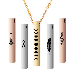 personalized amazon women laser engrave content silver gold stainless steel vertical bar necklace personalized amazon women laser engrave content silver gold stainless steel vertical bar necklace