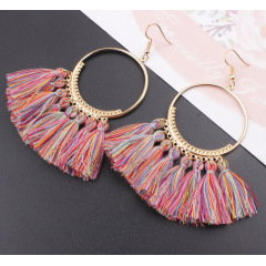 2020 Fashion trendy Girls ladies  jewelry statement tassel earrings for women
