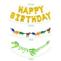 China kids Banner Birthday Party Baby Shower Dinosaur Party Supplies
