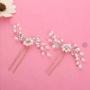 Wholesale handmade women hair styling tools gold pearl crystal wedding bridal accessories hair pin Wholesale handmade women hair styling tools gold pearl crystal wedding bridal accessories hair pin