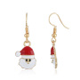 New fashion creative cartoon cute Santa earring accessories Christmas series earrings New fashion creative cartoon cute Santa earring accessories Christmas series earrings