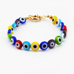 New fashion women gift bracelet charm evil eye bead friendship bracelet