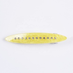 2020 Fashion natural hair clip ins hot acetate diamond diamond setting types hairpin set