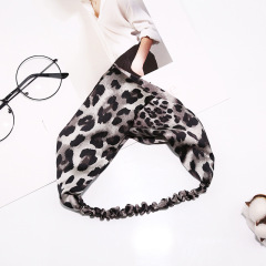 pantherine Girls Stretch headband korean ins fashion leopard girls hair bands women