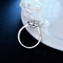 China Wholesale Silver Jewellery Wedding Ring 925 Sterling Silver Ring