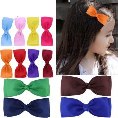 2020 Amazon Hot Sale Colorful Grosgrain Ribbon Bows Hair Clips For Girls 2020 Amazon Hot Sale Colorful Grosgrain Ribbon Bows Hair Clips For Girls