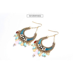 New Creative Vintga Ocean Wind Jewelry Women Earring Accessories Tassel Earrings