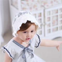 New style sweet Summer Infant Girl Toddler Baby lace Beanie Lace Sun Hat