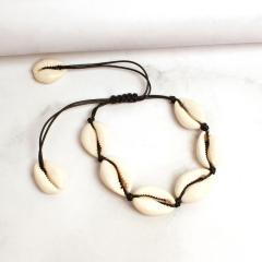 High Quality Custom Handmade Bohemia Adjustable Sea Shell Bracelet for Women