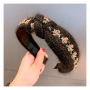 Women's Hair Accessories pompom headband Bunny Ears diamond plush hair bands Women's Hair Accessories pompom headband Bunny Ears diamond plush hair bands