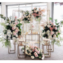 New design indoor Wedding  Decorations Metal table and stand set