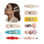 Women Simple Irregular wedding Metal Hair Accessories pear Hair Clips Women Simple Irregular wedding Metal Hair Accessories pear Hair Clips