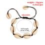 High Quality Custom Handmade Bohemia Adjustable Sea Shell Bracelet for Women High Quality Custom Handmade Bohemia Adjustable Sea Shell Bracelet for Women
